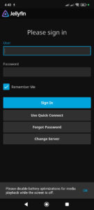 How to Login In Jellyfin